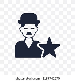 cinema celebrity transparent icon. cinema celebrity symbol design from Cinema collection. Simple element vector illustration on transparent background.