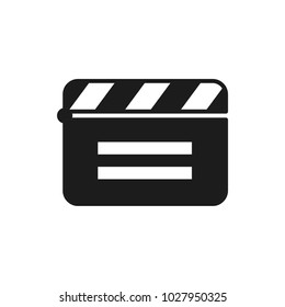 cinema clap vector icon