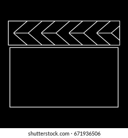 Cinema clapper   icon .