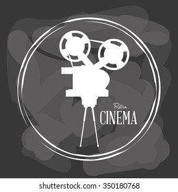 Cinema  concept  with movie icons design, vector illustration 10 eps graphic.