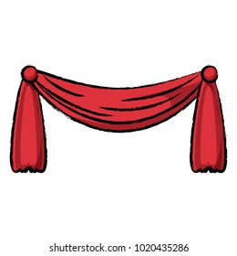 cinema curtains  icon