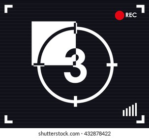 Cinema design. Movie concept. Flat illustration