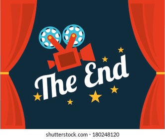cinema design over white  background vector illustration