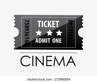 Cinema design, vector illustration 