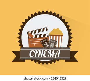 cinema design, vector illustration eps10 graphic 