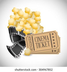 Cinema digital design, vector illustration 10 eps graphic