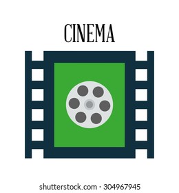 Cinema digital design, vector illustration 10 eps graphic