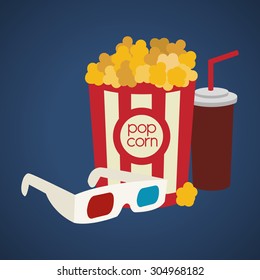 Cinema digital design, vector illustration 10 eps graphic