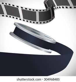 Cinema digital design, vector illustration 10 eps graphic