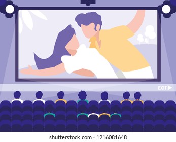 cinema display scene icon