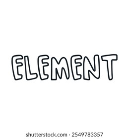 cinema doodles element stock design