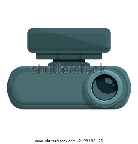 Cinema dvr icon cartoon vector. Video recorder. Image cam