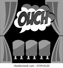 cinema entertainment design, vector illustration eps10 graphic 