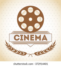 cinema entertainment design, vector illustration eps10 graphic 