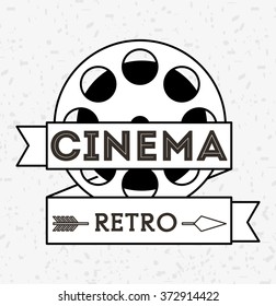 cinema entertainment design, vector illustration eps10 graphic 