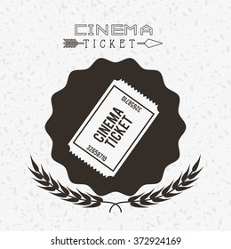 cinema entertainment design, vector illustration eps10 graphic 