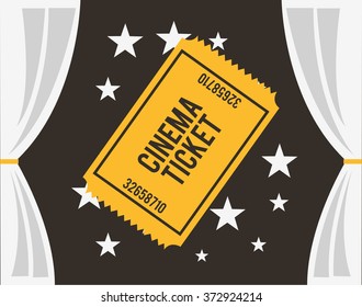 cinema entertainment design, vector illustration eps10 graphic 