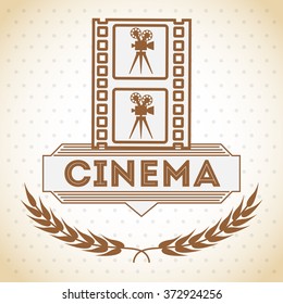 cinema entertainment design, vector illustration eps10 graphic 