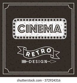cinema entertainment design, vector illustration eps10 graphic 