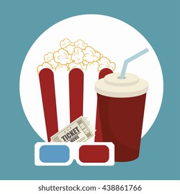 cinema entertainment design, vector illustration eps10 graphic 