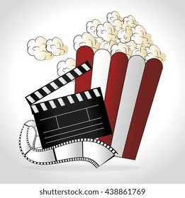 cinema entertainment design, vector illustration eps10 graphic 