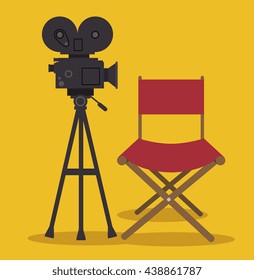 cinema entertainment design, vector illustration eps10 graphic 