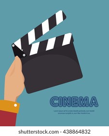cinema entertainment design, vector illustration eps10 graphic 