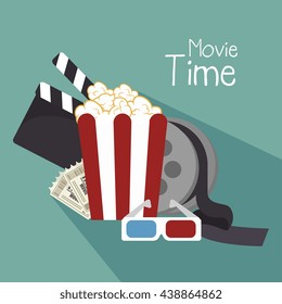 cinema entertainment design, vector illustration eps10 graphic 
