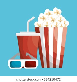 cinema entertainment elements icons