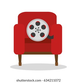 cinema entertainment elements icons