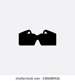 cinema eyeglasses icon sign signifier vector