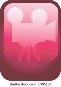  a cinema film camera 	