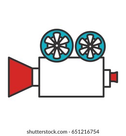 cinema film camera icon