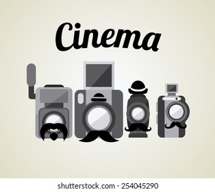 cinema film design, vector illustration eps10 graphic 