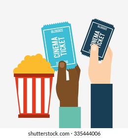 cinema film design, vector illustration eps10 graphic 