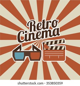 cinema film design, vector illustration eps10 graphic 