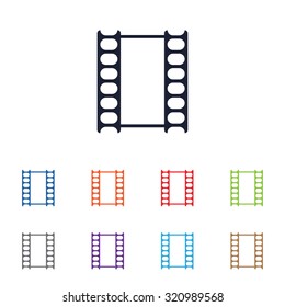Cinema film icon for web and mobile