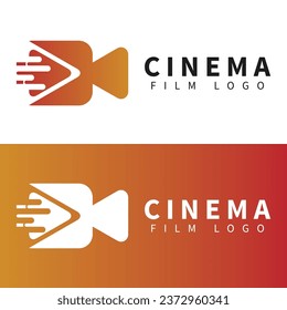 Cinema Film Logo Design Camera Logotype