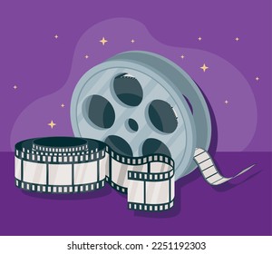 cinema film tape reel icon