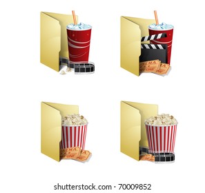 Cinema folder icons