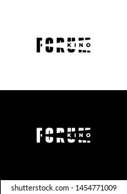 Cinema forum company logo template.