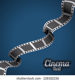 cinema graphic design , vector illustration