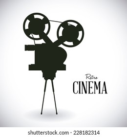 cinema graphic design , vector illustration