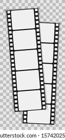 Cinema icon for concept design. Video camera simple icon. Cinema frame. Movie film reel. Black ticket icon. Drink element. Vector photo booth icon. 