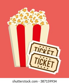 Cinema icon design 
