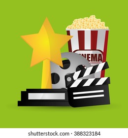 Cinema icon design 