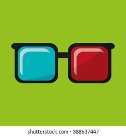 Cinema icon design 