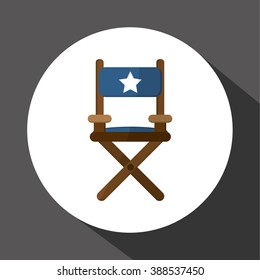 Cinema icon design 
