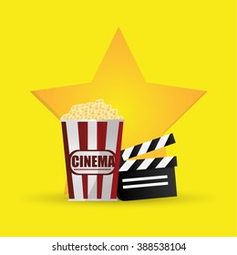 Cinema icon design 