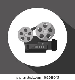 Cinema icon design 